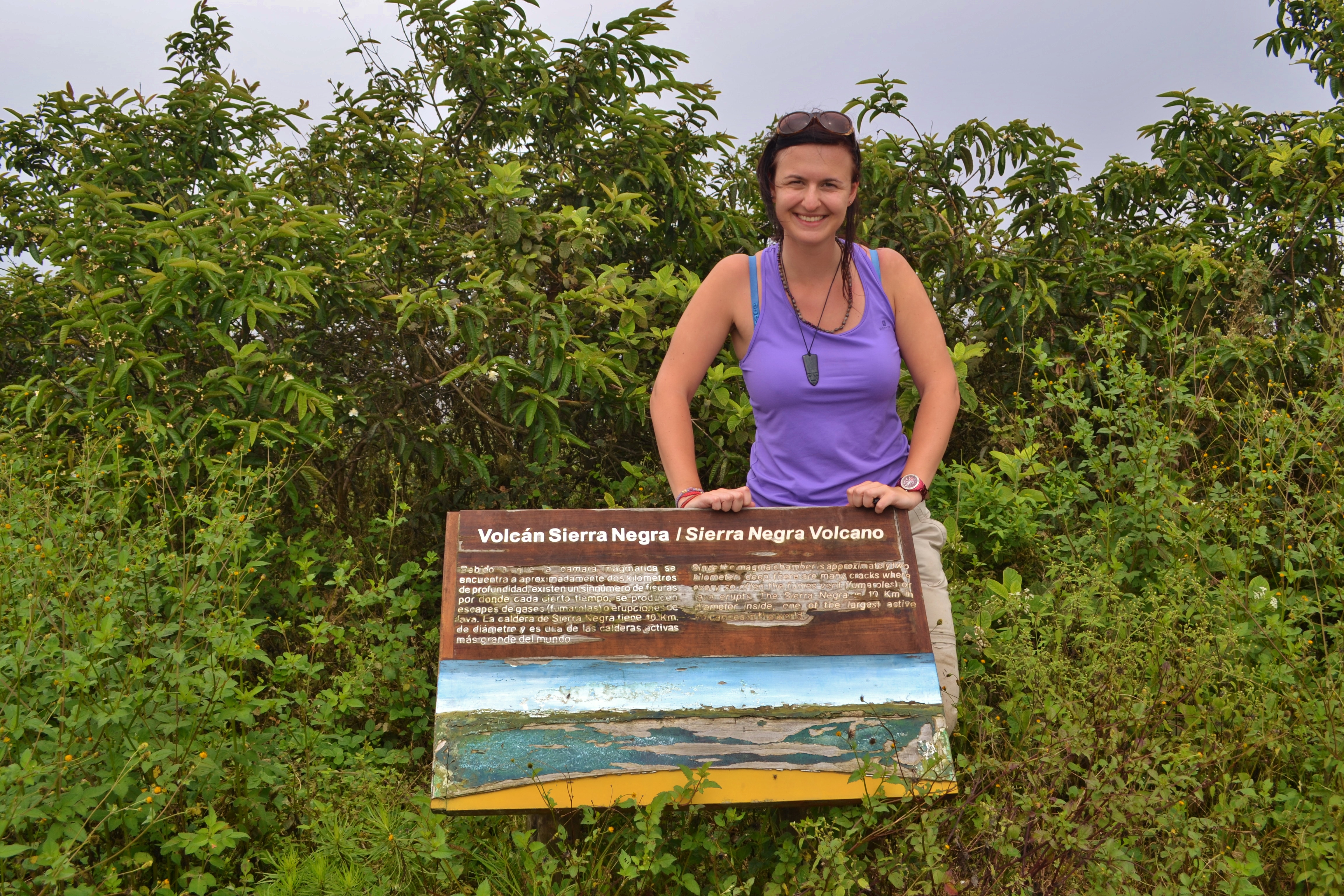 Islas de Galapagos sierra negra isabela