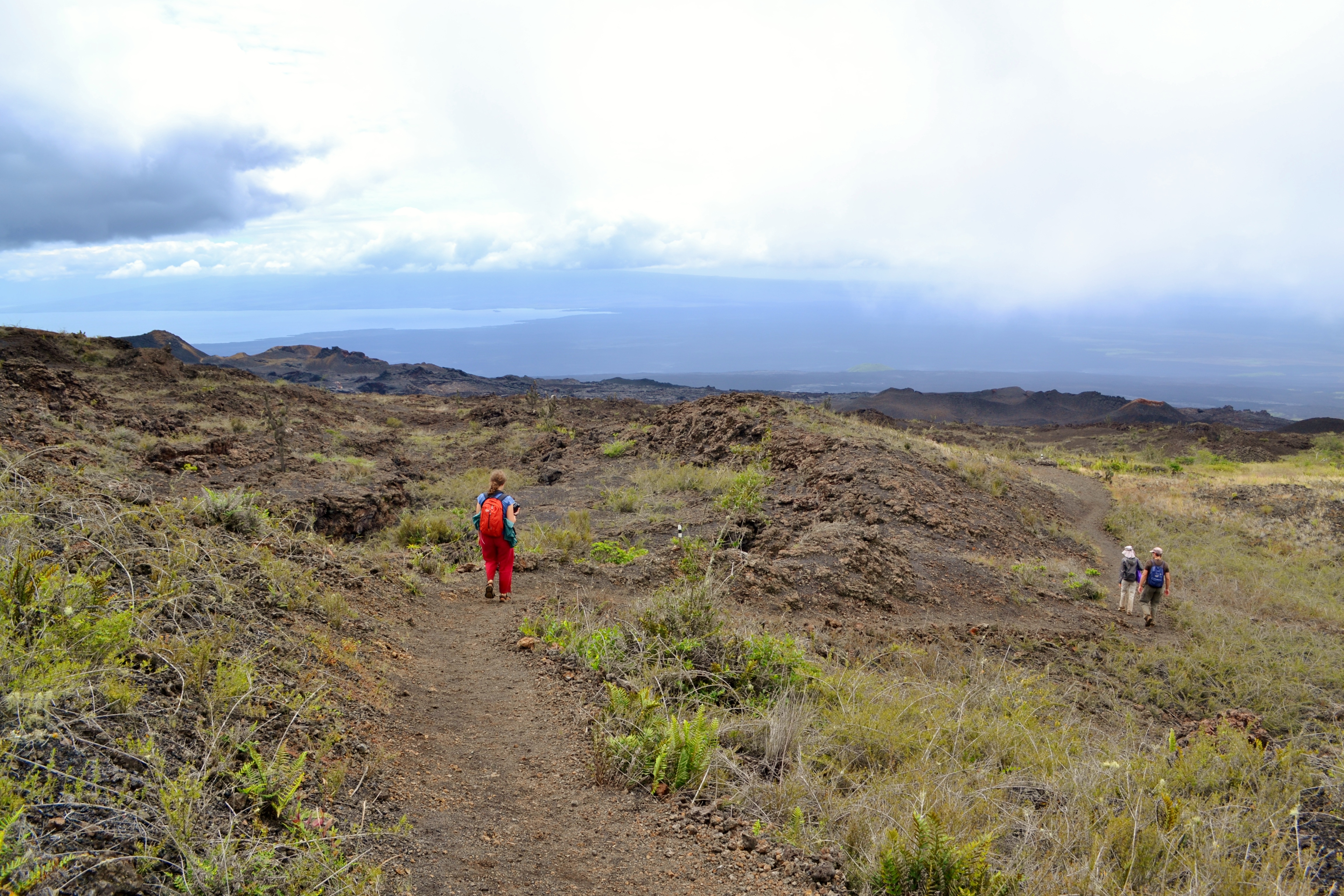 Islas de Galapagos volcan chico