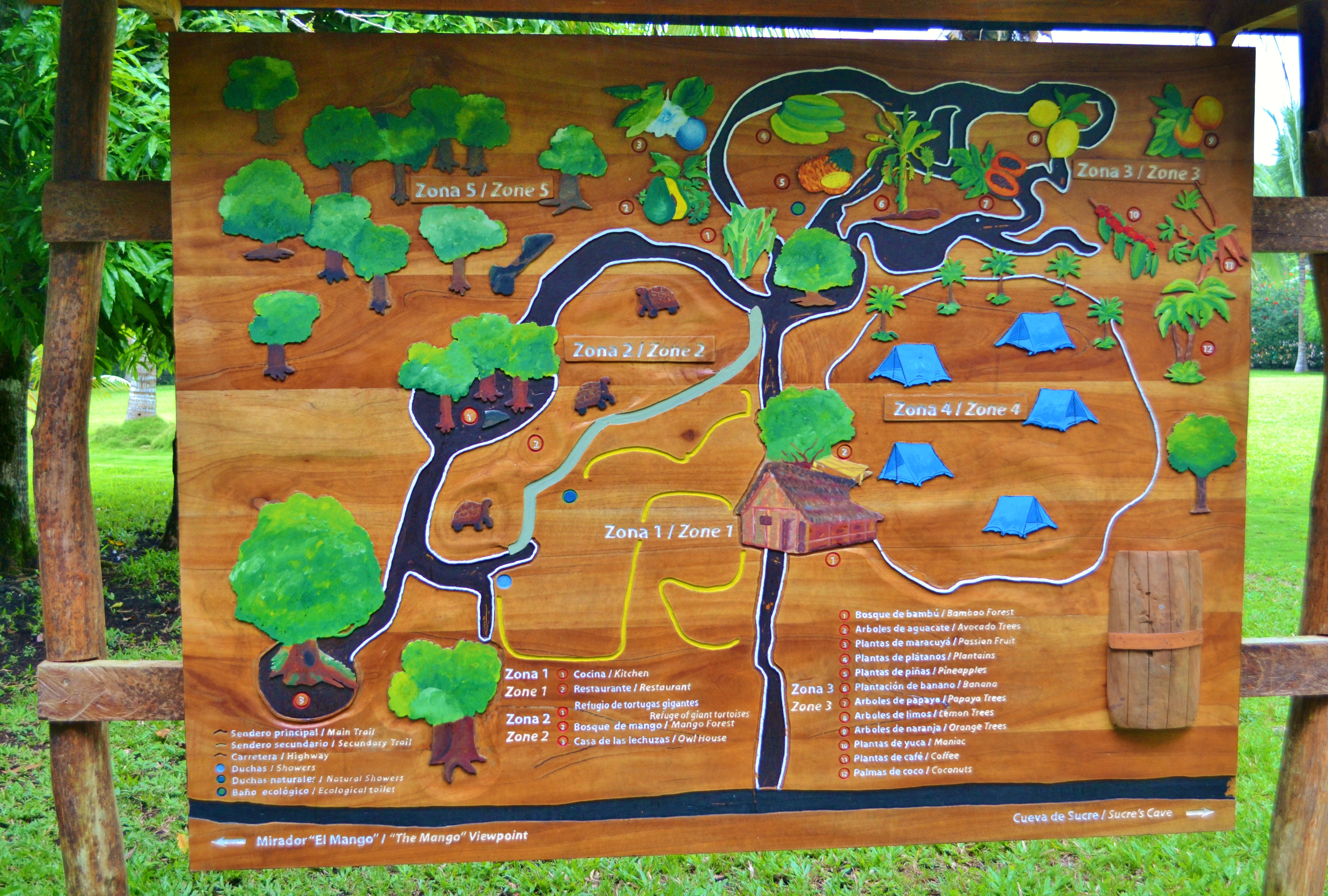 Islas de Galapagos campo duro isabela